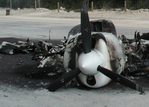 Burned Plane